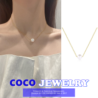 COCOJEWELRY สร้อยคอจี้เกาหลีอินสตาแกรมสำหรับผู้หญิงสาวๆเครื่องประดับแฟชั่นคอโซ่ยาวถึงกระดูกไหปลาร้าที่ละเอียดอ่อน