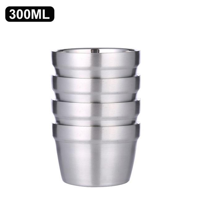 high-end-cups-304แก้วสแตนเลสผนังสองฉนวนแก้วเหล็กแก้วเบียร์ถ้วยชาแก้วกาแฟถ้วยเบียร์ถ้วยนม