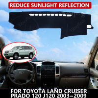 Car Dashboard Cover for Toyota Land Cruiser Prado 120 J120 2003~2009 Mat Protector Sun Shade Dashmat Board Pad Auto Car