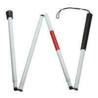 Hot Visually Impaired Crutch Cane Blind Walking Stick Walker Aluminium Easy Folding