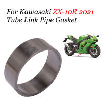 For Kawasaki ZX10R ZX-10R ZX 10R Motorcycle Exhaust Muffler Connect Link Tube O-Ring Graphite Crush Gaskets Seal