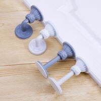 Silicone Self Adhesive Door Stopper Non Drilling Sticker Wall Protectors Hidden Door Holders Decorative Door Stops