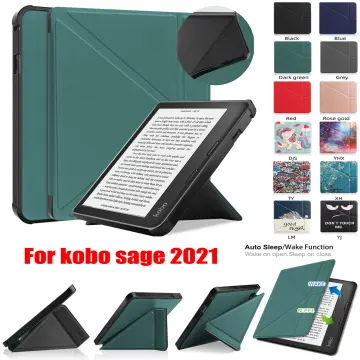Etui For Kobo Libra 2 Cover 2021 Cute Painted Leather Stand Protective  Smart Cover For Funda