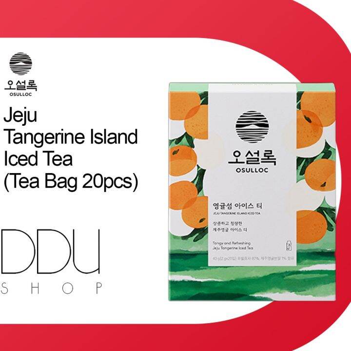 Osulloc Jeju Tangerine Island Iced Tea (Tea Bag 20pcs) Lazada Singapore