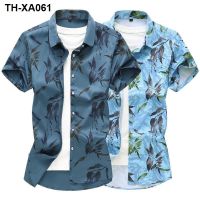 new 2023 men spend with short sleeves fertilizer plus-size cultivate ones morality leisure han edition printing sleeve