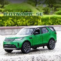 1:24แลนด์โรเวอร์ ดิสคัฟเวอรี่  R-DYNAMIC SUV หุ่นอัลลอยรถของเล่น Diecasts โลหะหล่อเสียงและแสงรถของเล่น S สำหรับเด็กยานพาหนะ