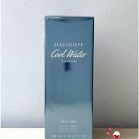 (Parfum) น้ำหอมแท้ Davidoff Cool Water Parfum For Her  EDP 100 ml  กล่องซีล