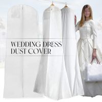 Extra Large Wedding Dress Bridal Gown Garment Breathable Cover Storage Bag Clothes Dustproof Cover Protector Case High Quality Wardrobe Organisers