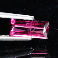 0.8 ct พลอยทัวร์มาลีน สีชมพู Pink Tourmaline Octagon ทรงสี่เหลี่ยมผืนผ้า