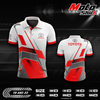 MOTOSHIRT TOYOTA TO-A02-22 เสื้อคอปกแขนสั้น