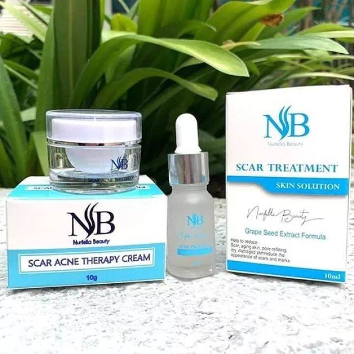 NB SCAR SET (NB SCAR TREATMENT SKIN SOLUTION 10ML + NB SCAR ACNE