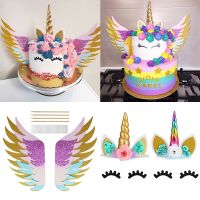 【CW】❦ﺴ  Unicorn Birthday Kids Decoration Baby Shower Favors Wedding Theme Supplies