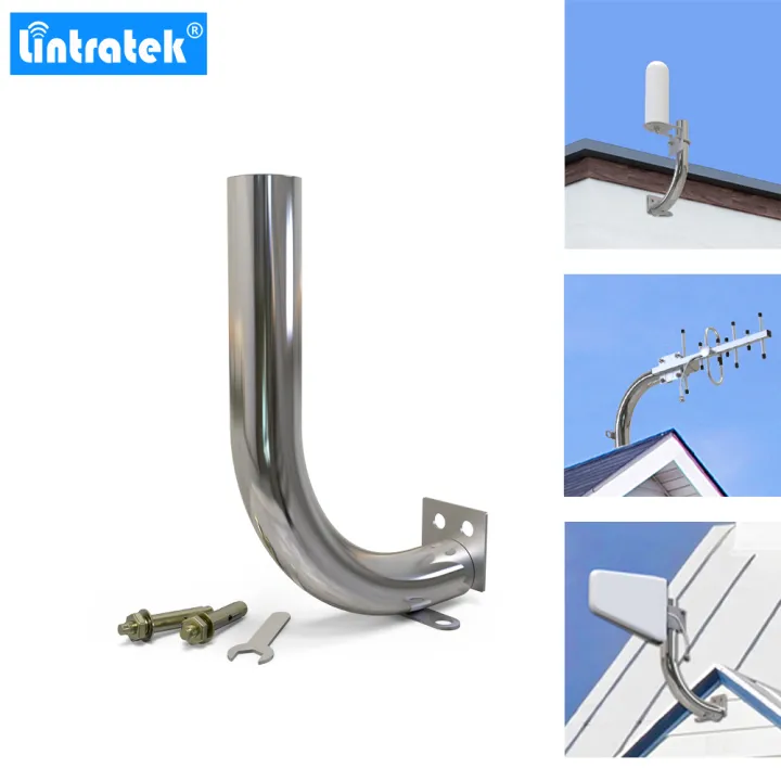 Lintratek Stainless Steel Bracket For outdoor Yagi Antenna Grid Antenna