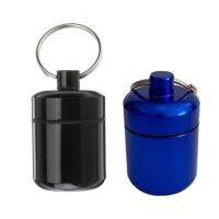 Aluminum Storage Bottle Portable Earbuds Carrying Case Noise Canceling Earplugs Box Holder