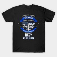 Unique Design US-Navy Veteran T-Shirt. Cotton Short Sleeve O-Neck Mens  A6BW