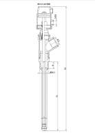 Stainless Steel for Filling Machine DN15-27 Extended Rod Drip-Proof Pneumatic Nozzle Filling Valve