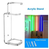 Acrylic Clear Light Saber Stand Wall Mount Storage Rack With Screws For Star Planet Lightsaber Display Stand Dropshipping