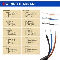 、’【； FS50 IP67 NPN PNP Sn 1.5M Diffuse Reflection Photoelectric Proximity Sensor 12V 24V Standard Size