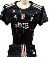 เสื้อกีฬาฟุตบอลเด็ก ทีมยูเวนตุส ( JUVENTUS  UNITED  FUTBOL CLUB) (ทีมเยือน) ฤดูกาล 2021-2022 ราคาถูก ปีล่าสุด