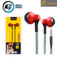 หูฟังเรียวมี Realme T-028 HD Sound Extra Bass ของแท้ เสียงดี ช่องเสียบแบบ 3.5 mm Jack ใหม่ล่าสุด รับประกัน1ปี BY GESUS STORE