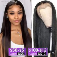 13x4 Straight Lace Front Wig For Women Human Hair Wigs HD Transparent Lace Frontal Wig Brazilian 4x4 Lace Closure Wig [ Hot sell ] ea1voy