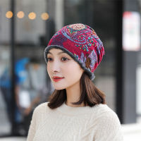 Glitter Star Shop （1PCS FOR 3 FUNCTIONS ）Warm Autumn Scarves Wool Headwear Hat HAT &amp; SCARF &amp; HAIR BAND