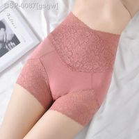 กะหรี่พารามัลเฮอร์ Calça.gw Calça Curta De Segurança Modeladora Algodão Calço Cintura Alça Alta Controle Barriga Calças Emagrecedoras Roupas Roul Sem Costura