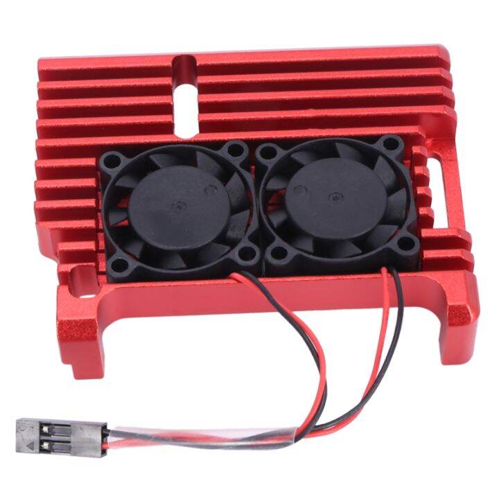 For Raspberry Pi 4 4b Aluminum Case Enclosure Cnc Cover With Heatsink