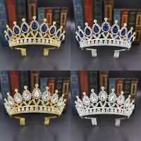 Crystal Queen Tiara Crown Wedding Bridal Diadem For Women Head Jewelry Accessories Lady Hair Ornaments Bride Pageant Headpiece