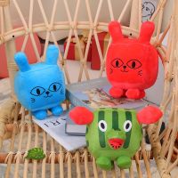 Red Titanic Ballooncat Plush Doll Toy Watermelon Cat Stuffed Toys