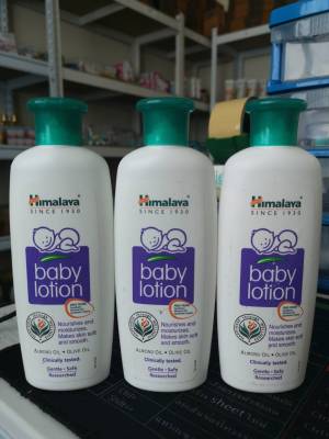 เบบี้โลชั่น โลชั่นบำรุงผิวสำหรับเด็ก สูตรอ่อนโยน Himalaya Baby Lotion 100,200ml