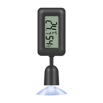 China Reptile Tank Thermometer Hygrometer Temperature Humidity Monitor for Vivarium Terrarium, As Shown