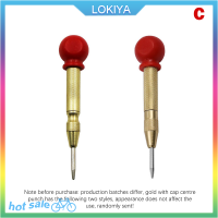 LOKIYA Automatic Spring Locator MARKER punches เริ่มต้นหลุมยิง PIN window Breaker งานไม้ MARKER Center เจาะเหล็ก