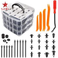 2023 675pcs Car Retainer Clips Kit With 3-layer Plastic Boxed Bumper Fixed Buckle Expansion Screw Clip Fastener