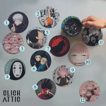 Custom Laser Engraved Anime Coasters - Etsy