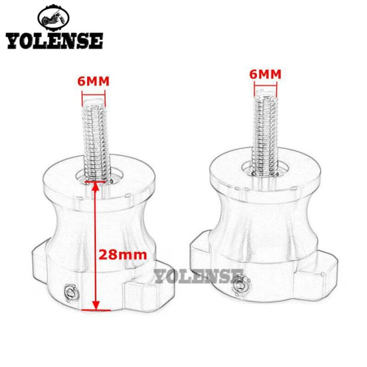 ขาตั้งโครง-cnc-รถจักรยานยนต์6มม-สกรูสไลด์หลอดสวิงอาร์มสำหรับ-aprilia-shiver-750-sl750-2007-2015-2011-2012-2013-2014