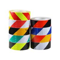 5cm*5m Reflective Tape Safety Caution Warning Reflective Adhesive Tape Sticker For Truck Motorcycle Bicycle Car Styling Stickers Safety Cones Tape