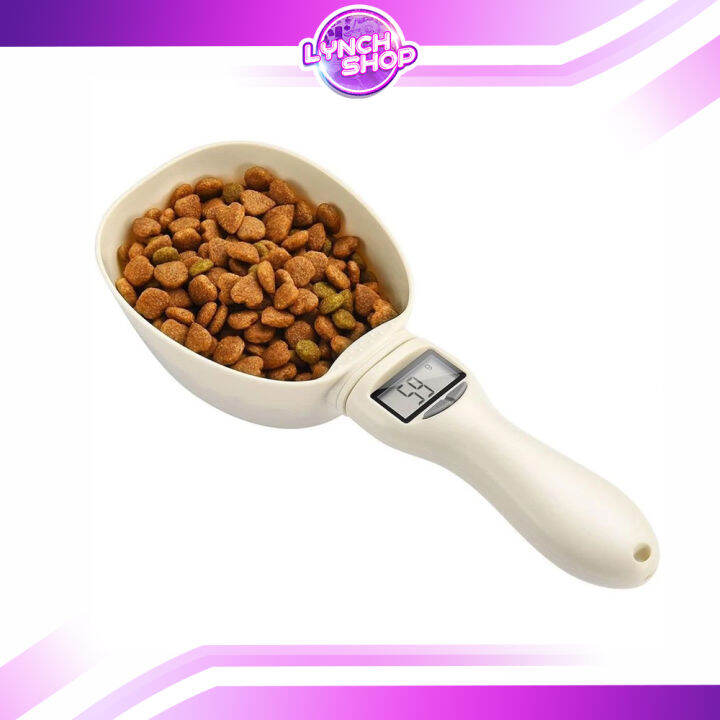 Spoon Scale Food Scoop With Scale Precise Dog Food Measuring Cup Cat Food  Digital Scale, 250ml