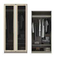 SB Design Square KONCEPT FURNITURE KONCEPT FURNITURE ชุดห้องนอน ตู้เสื้อผ้าบานเปิด Fit In ขนาด 100x59x210 ซม. -