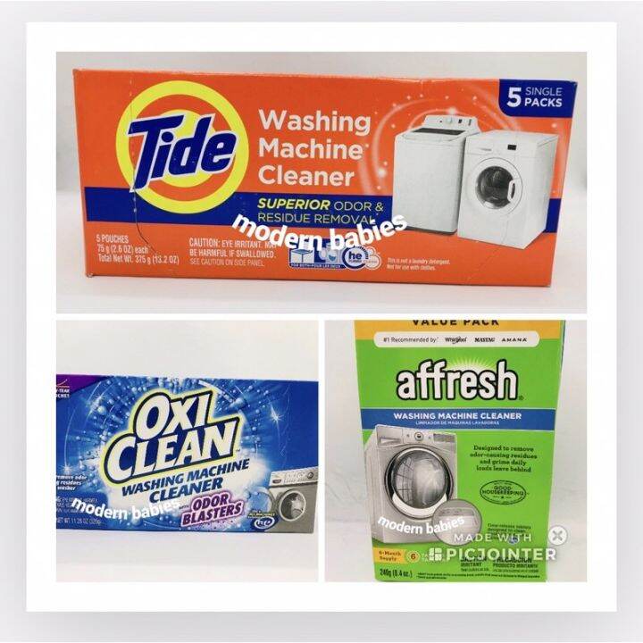 + Tide Oxiclean affresh Washing Machine Cleaner Lazada PH