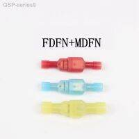 ขายดี!● MDFN FDFN MDFN FDFN ไนล่อนทองเหลืองตัวผู้ข้อต่อขั้วแบตเตอรี่หุ้มฉนวนสำหรับท่านชายหญิงขั้วต่อหางปลา100พีซีเอสคอนเนคเตอร์