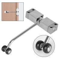 ◄✿❡ Door Closing Device Security Lock Automatic Spring Door Closer Adjustable Stainless Steel Furniture Door Hardware Durable