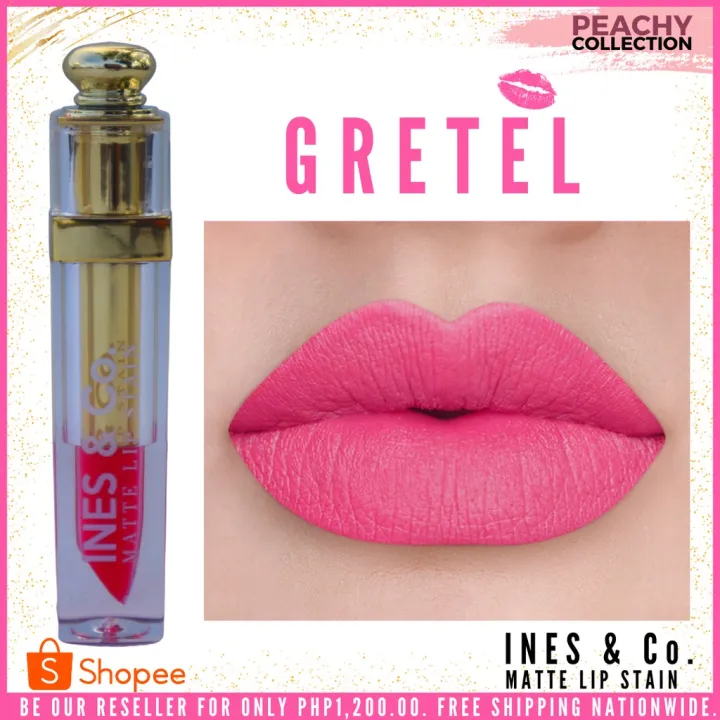 [INESCO.PH] Matte Lip Stain GRETEL Long Lasting Lip Stain Highly
