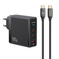 ชุด US-SJ581 T52 3 In 1,140W 3อินเตอร์เฟซ USB GaN ปลั๊ก EU