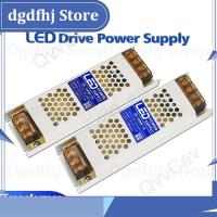 Dgdfhj Shop 100w Ultra Thin Driver For LED Strips Constant Voltage Power Supply DC 12V 24V Lighting Transformers 100W