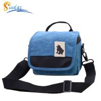 Waterproof Canvas Camera Shoulder Bag DSLR Video Camera Bag Lens Pouch Bag For Sony Canon Nikon Photography Outdoor Camera Case