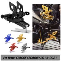 Allotmark For Honda CB500F CBR500R 2013 2014 2015 2016 2017 2018 2019 2020 2021 2022 2023   Motorcycle Adjustable Rearset Footrest Pegs Rear Sets CBR 500R Parts