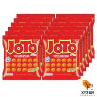 โจโต้ ขนมข้าวโพดอบกรอบ รสปลาหมึก 18 กรัม แพ็ค 10 [Joto, Crispy Corn, Crispy Flavor 18 grams, Pack 10]