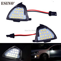 2 X LED รถภายใต้กระจกมองข้างโคมไฟ CANBUS OBC ข้อผิดพลาดไฟฟรีสำหรับ Volkswagen VW Golf 5 Golf Plus EOS Variant Jetta Passat