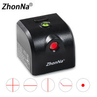 Mini laser level meter red light cross horizontal line vertical line calibrator portable with magnetic functionUSB charging OK